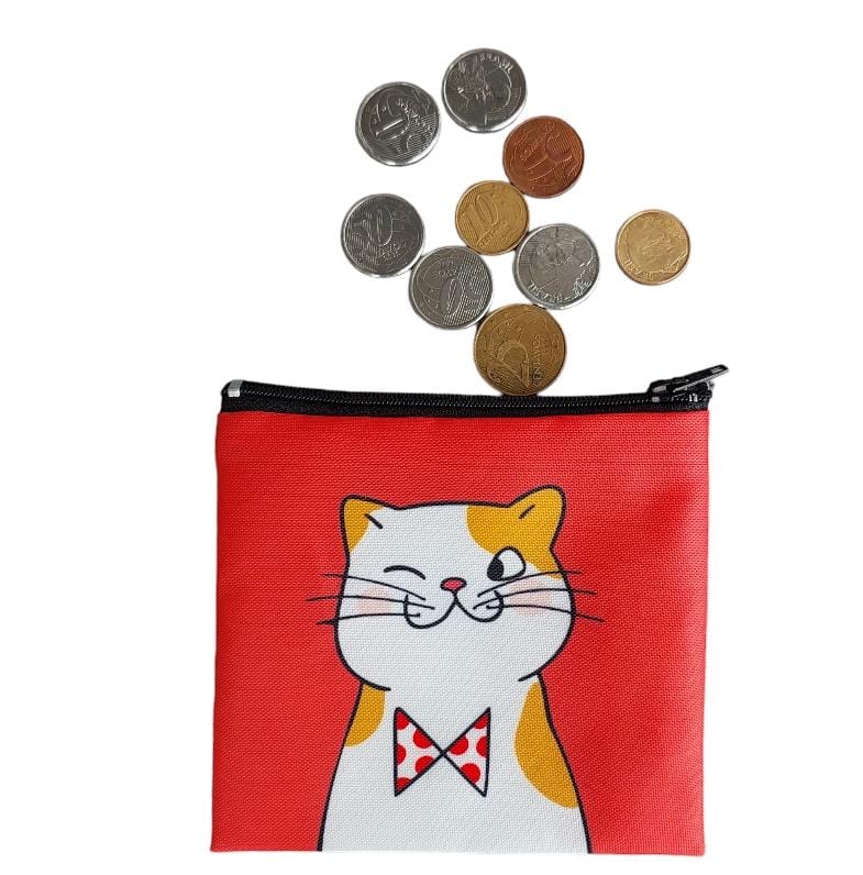  Porta moedas  gata Lipe